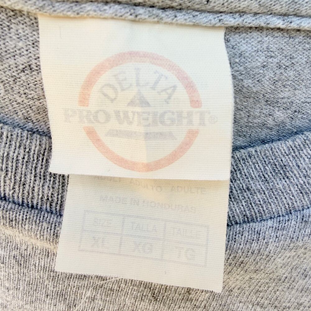 San Francisco 49ers The Catch Vintage Style T Shirt Mens Large Gray NFL Tee - Picture 3 of 5